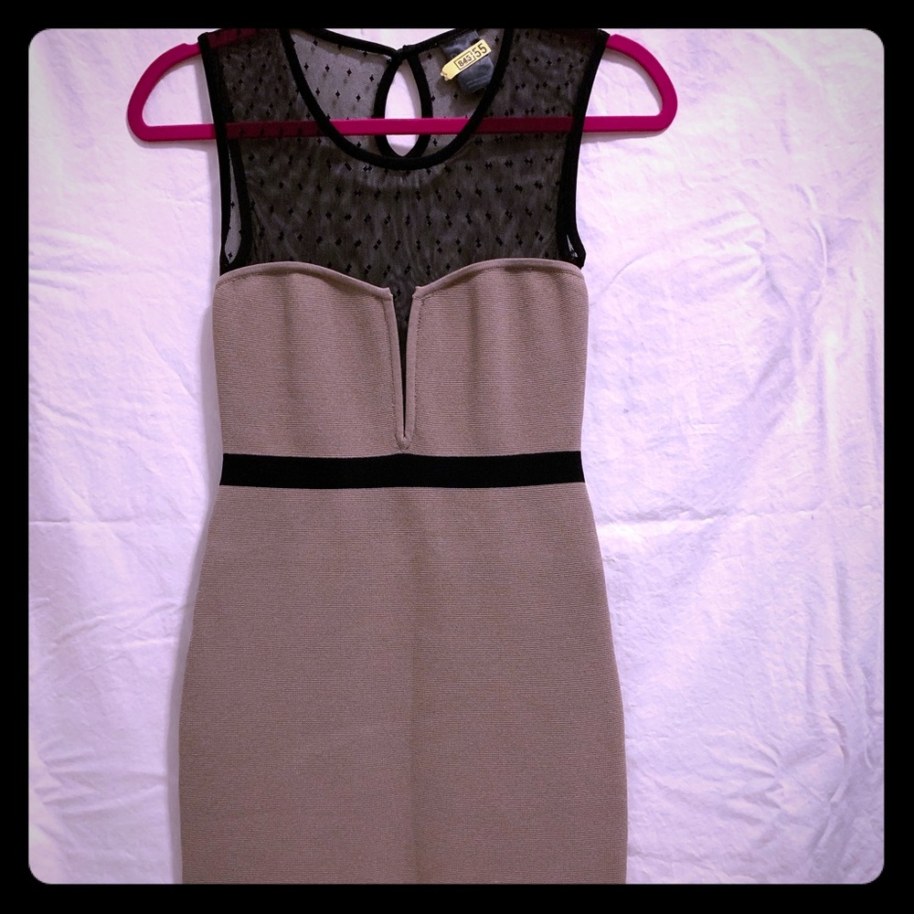 Lace top dress